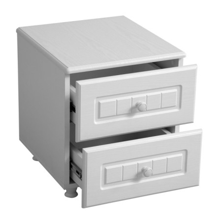 Covereign cabinet "Monaco", 402 × 434 × 445 mm, white color-1