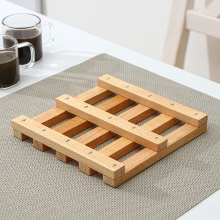 Standing for hot shares, grille, 15 × 15 × 2 cm, array BU-4