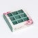 Box for 9 sweets with the shell "Life is beautiful Tiffani, 13.7 x 13.7 x 3.5