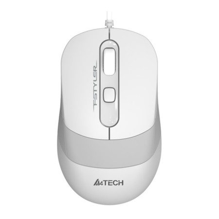 Keyboard + Mouse A4Tech FSTYLER F1010 CLAV: White/Gray Mouse: White/Gray USB Multimedia (F10 10046-9