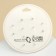 Pusets 6 pairs "pearl" planets, white color in silver