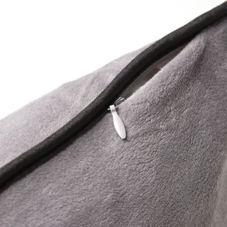 Pillowess Decorative Ethel "Kant", 45x45, gray color, velor (100% PE)-3