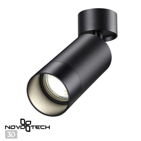 SLIM lamp, 9W GU10, black color-3