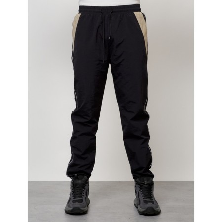 Sports suit men's, size 50, black color-4
