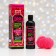 Set of Compliment No. 1560 “Raspberry Smooth”: Bath Foam, 250 ml, washcloth
