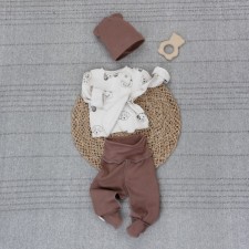 Комплект детский KinDerLitto «Мягкий хлопок-1», 3 предмета, принт питомцы, рост 56-62 см