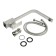 Zein kitchen mixer, square, 35 mm cartridge, stainless steel, satin