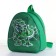 Children's backpack on the zipper "chosen", the color is green