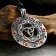Amulet-siders, Totem "Magy Triskel" No. 42, Metal, D = 3 cm
