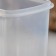 Plastic jar for bulk products "Gloria", 1.8 l, 18 × 10 × 22 cm, blue color