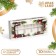 New Year. Box for 10 sweets "Happy New Year!", 9.8 x 22 x 3.5 cm, confectionery packaging