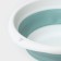 Fighting pelvis, 5.5 l, 32.5 × 33 × 4.5 cm, sea wave color
