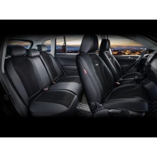 Frame 5d covers Senator plus, artificial suede, set for the entire interior, black/black/gray 102