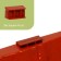 Plastic bed, 4 sections, 45 × 45 × 20 cm, terracott