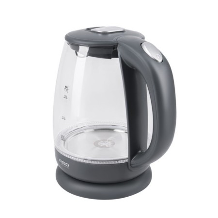 Electric kettle Red Solution RK-G185, glass, 1.7 l, 2200 watts, black-1