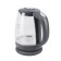 Electric kettle Red Solution RK-G185, glass, 1.7 l, 2200 watts, black