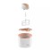 Icense KitFort KT-1841, semi-automatic, 12 W, 1.2 l, white-orange