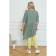 Female legins, size 56, light yellow color