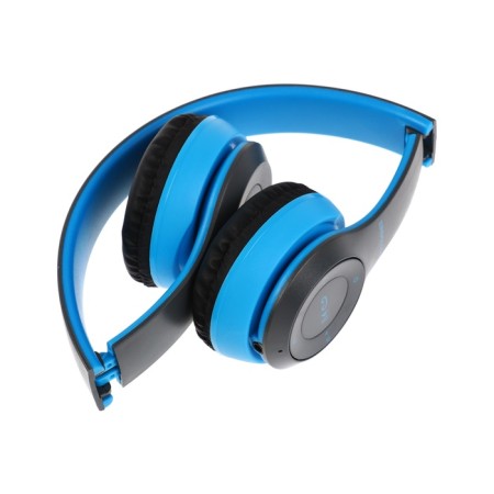 Headphones Ergolux ELX-BTHP01-C06, wireless, invoices, microphone, 250mach, FM, blue-5
