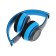 Headphones Ergolux ELX-BTHP01-C06, wireless, invoices, microphone, 250mach, FM, blue