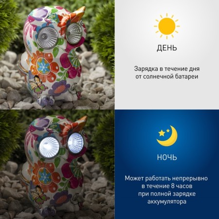 Lamp Garden Era on the Solar Battery "Bird" LED, IP54-5