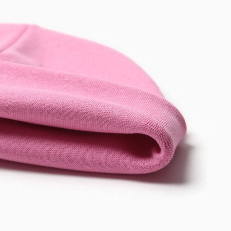 Hat for girls, pink color, size 52-54-1