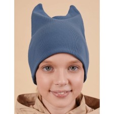 Children's hat, size 51-52, jeans color