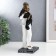 Polystone souvenir "in love with white clothes, covered with a scarf" 25.5x9x11.5 cm