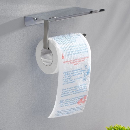 Souvenir toilet paper "jokes", 4 part, 9.5x10x9.5 cm-3