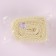 Ribbon with pearl imitation, 6 cm, 9 ± 1 m, white color