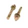 Anchor, wedge, yellow zinc, 12x100 mm, 40 pcs