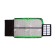 Penal 1 section 140 x 210 x 40 mm, folding pocket and cosmetic bag, fabric, calligrata topontent "game"