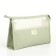 Lightning cosmetic bag, green color