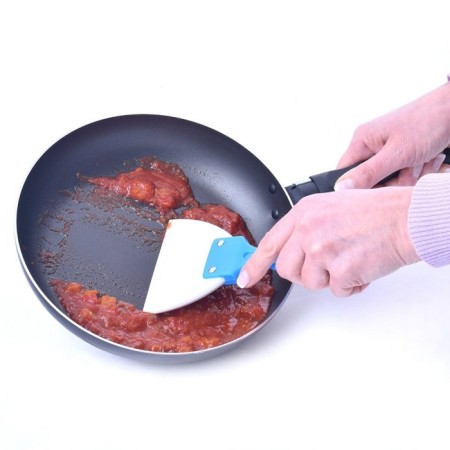 Scraper for anti -stick dishes, color mix-1