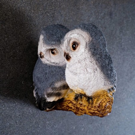 Owls "Owls on the bitch" Small, 17x10cm, mix-4