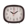 Clock - desktop an alarm clock, discrete move, 12.5 x 10.5 cm aa
