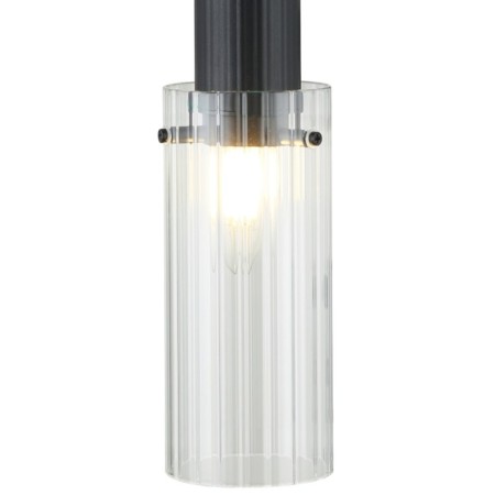 Wall lamp Wunder 1xe14 40W, size 13x8x37.5 cm, black color-1