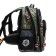 Frame backpack 35 x 28 x 15 cm, Across 178, filling: bag, pencil case, camouflage ACR22-178-4