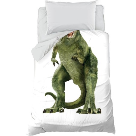 Пододеяльник "Этель" 1,5 сп Green Dino 143х215 см, 100% хл, бязь-1