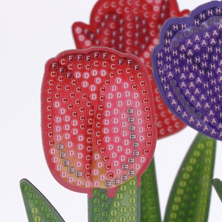 Diamond embroidery "Tulips" Interior decor-2