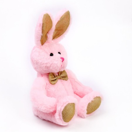 Soft toy "Rabbit", fluffy, Mix colors-1