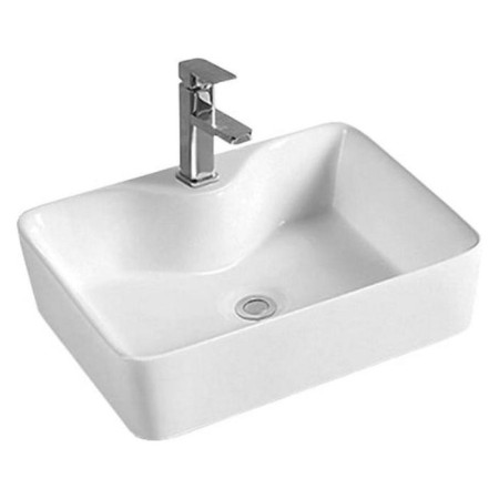 Grossman GR-3017 sink, rectangular, 480 x 370 mm, white