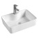 Grossman GR-3017 sink, rectangular, 480 x 370 mm, white