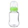A bottle for feeding, classic throat, glass, slow flow, from 6 months, 150 ml., Mix color
