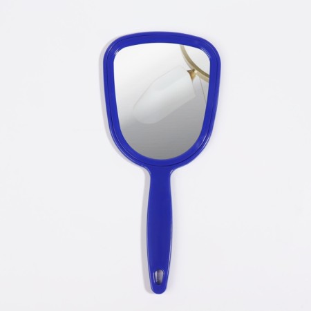 Mirror with a handle, mirror surface 9.5 × 10 cm, color mix-2