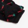 Male terry socks "pepper", black color, size 25