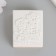 Printing wood, rubber "roses and letters" 5x4x2.5 cm