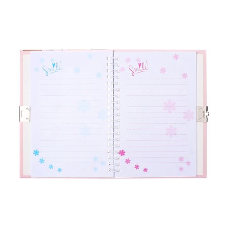 Gift notebook, 45 sheets, line, on the castle, on the crest, paws (17.8x13cm)-5