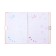 Gift notebook, 45 sheets, line, on the castle, on the crest, paws (17.8x13cm)