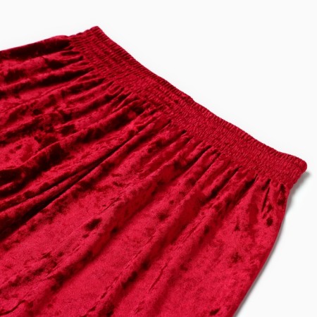 Home Home (longsliv and shorts) KAFTAN "velvet", 44-46, Bordeaux/beige-8